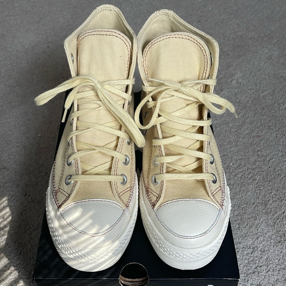 Chuck Taylor All Star Lift Platform color Open Sesame/Egret/Clay Pot size 6.5